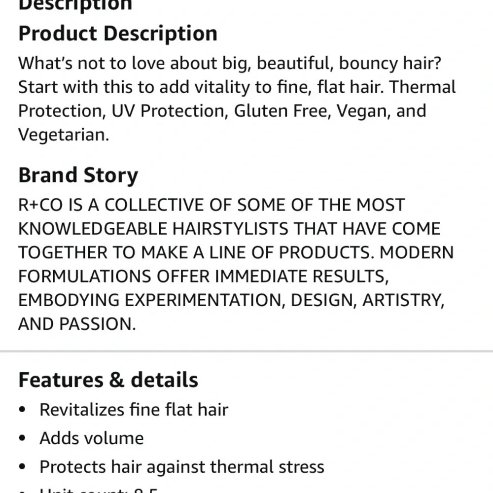 R+Co Dallas Biotin Thickening Shampoo